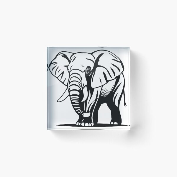 Item preview, Abstract Elephant designed and sold by Getup-clothing.