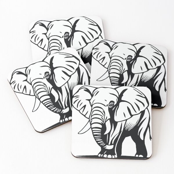 Item preview, Abstract Elephant designed and sold by Getup-clothing.