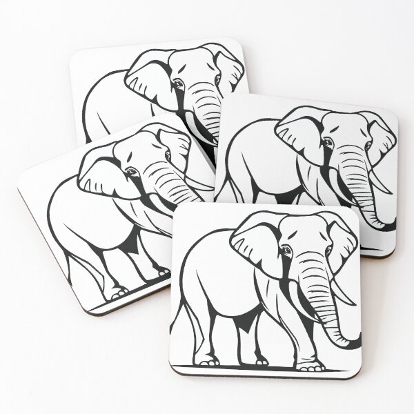 Item preview, Abstract Elephant designed and sold by Getup-clothing.