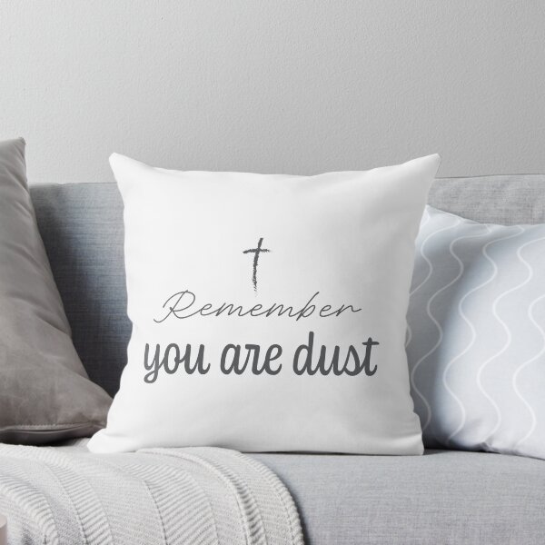 Item preview, Remember You Are Dust – Christian Lent Season Typography designed and sold by CrossCrafted.