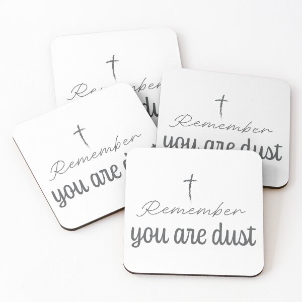 Item preview, Remember You Are Dust – Christian Lent Season Typography designed and sold by CrossCrafted.