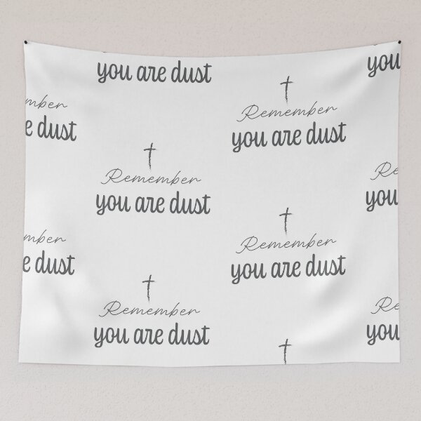 Item preview, Remember You Are Dust – Christian Lent Season Typography designed and sold by CrossCrafted.