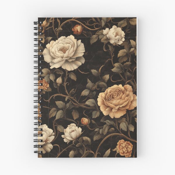 Item preview, Dark Academia Floral Pattern Isolde designed and sold by Lichtisign.