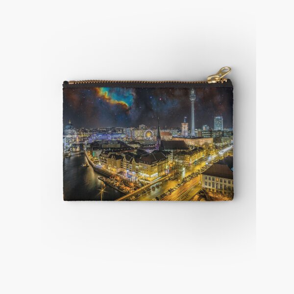 Item preview, Berlin skyline at night designed and sold by Mauswohn.