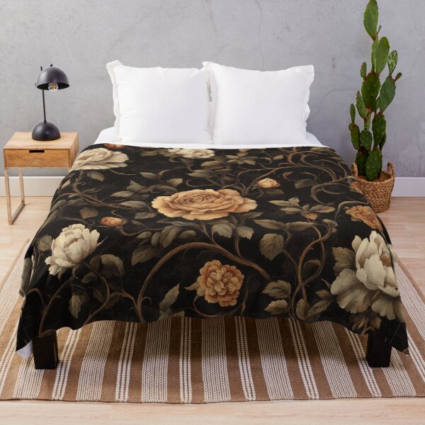 Item preview, Dark Academia Floral Pattern Isolde designed and sold by Lichtisign.