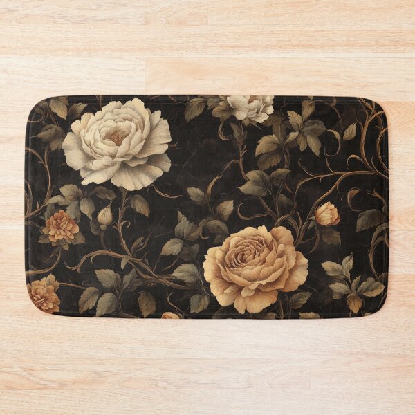 Item preview, Dark Academia Floral Pattern Isolde designed and sold by Lichtisign.