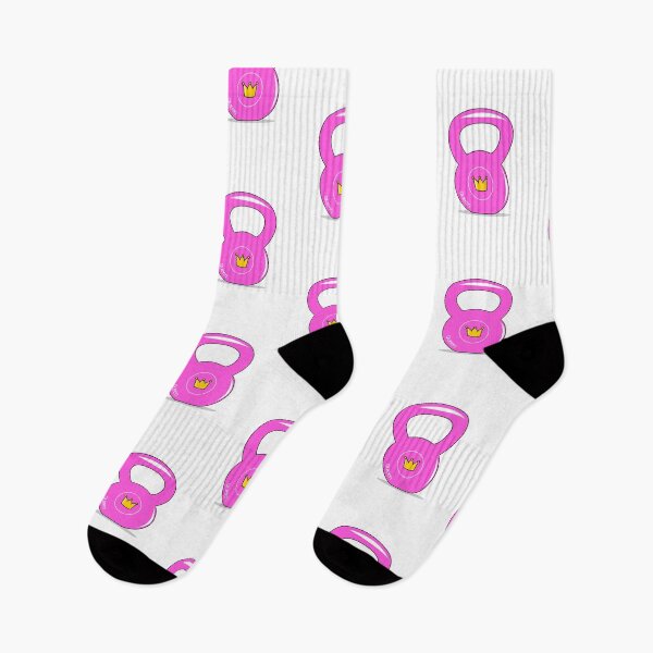 Item preview, Pink kettlebell with title queen designed and sold by ZnDigitalPrints.