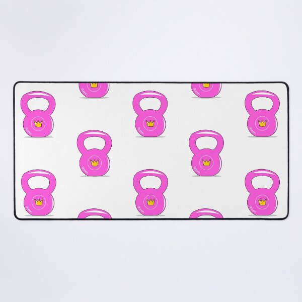 Item preview, Pink kettlebell with title queen designed and sold by ZnDigitalPrints.