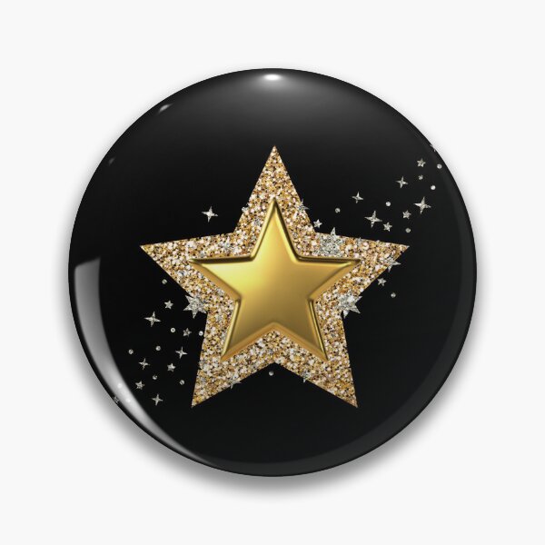 Item preview, Luxury gold and silver stars designed and sold by Rbnano.