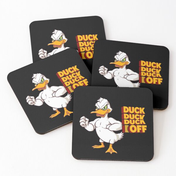Item preview, Duck Duck Duck Off! Fierce Cartoon Duck T-Shirt designed and sold by angelcrease.