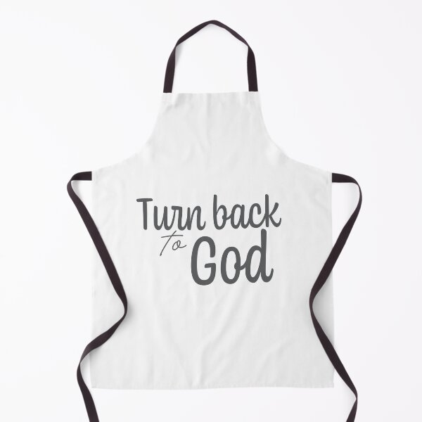Item preview, Turn Back To God – Christian Lent Season Typography designed and sold by CrossCrafted.