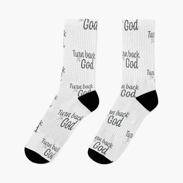 Item preview, Turn Back To God  – Christian Lent Season Typography designed and sold by CrossCrafted.