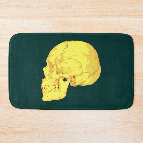 Item preview, Skull – Gold and Green designed and sold by Moonlight Gallery.
