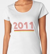 2011 Women's Premium T-Shirt
