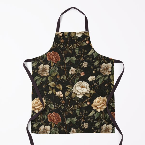 Item preview, Dark Academia Floral Pattern Melody designed and sold by Lichtisign.