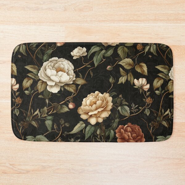 Item preview, Dark Academia Floral Pattern Melody designed and sold by Lichtisign.
