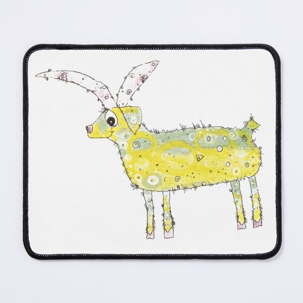 Item preview, Sweet little goat out at feed designed and sold by bluelandfriends.