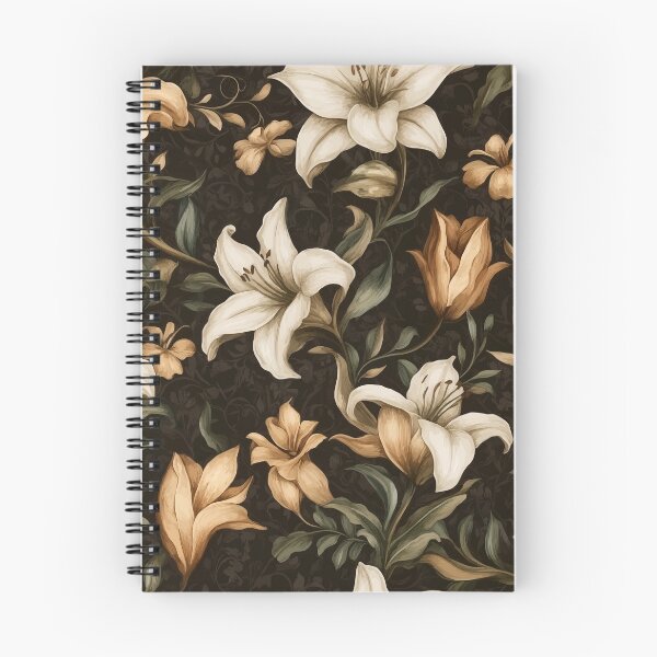 Item preview, Dark Academia Floral Pattern Ophelia designed and sold by Lichtisign.