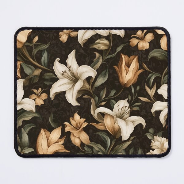 Item preview, Dark Academia Floral Pattern Ophelia designed and sold by Lichtisign.