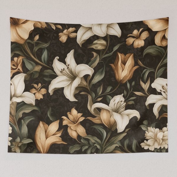 Item preview, Dark Academia Floral Pattern Ophelia designed and sold by Lichtisign.