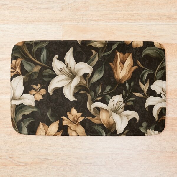 Item preview, Dark Academia Floral Pattern Ophelia designed and sold by Lichtisign.