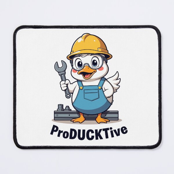 Item preview, ProDuckTive: Ducks at work in a factory designed and sold by FortuneWildCat.