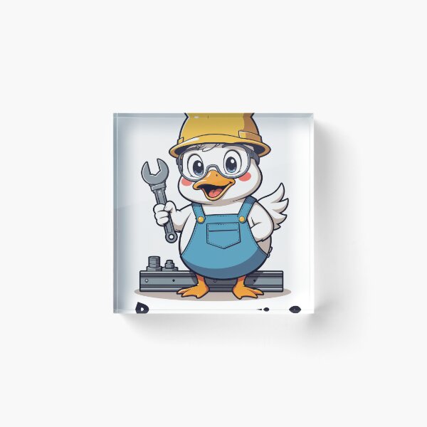 Item preview, ProDuckTive: Ducks at work in a factory designed and sold by FortuneWildCat.