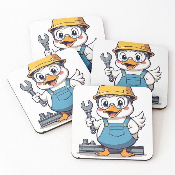 Item preview, ProDuckTive: Ducks at work in a factory designed and sold by FortuneWildCat.