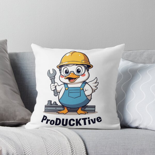 Item preview, ProDuckTive: Ducks at work in a factory designed and sold by FortuneWildCat.