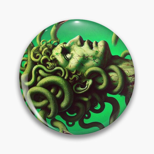 Item preview, Medusa’s Wrath – Mythological Serpent Goddess Art designed and sold by LDArtWork.