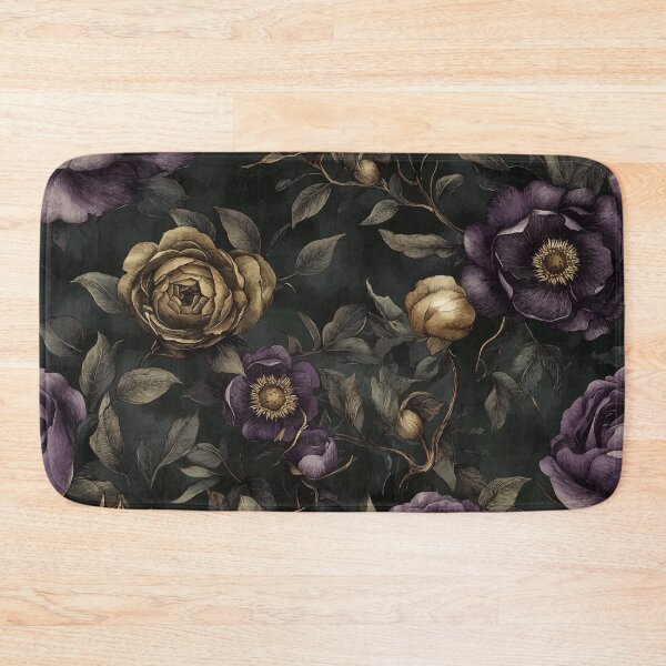 Item preview, Dark Academia Floral Pattern Odette designed and sold by Lichtisign.