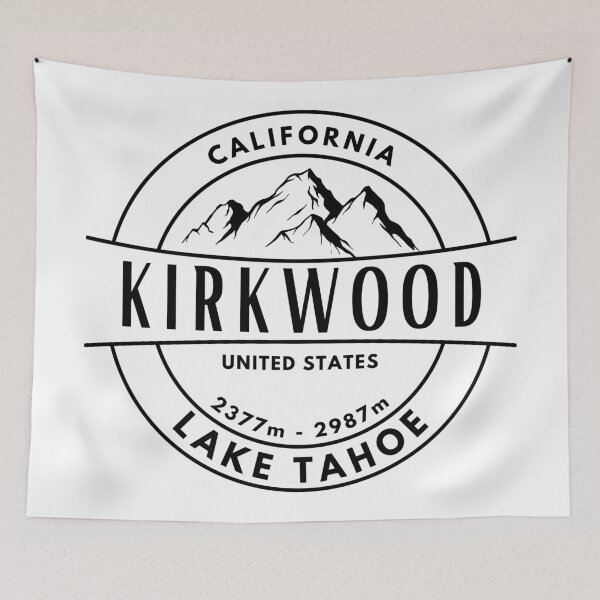 Item preview, Kirkwood - Lake Tahoe - California - United States designed and sold by GoodOldVintage.