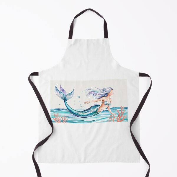 Item preview, Magical Mermaid in Watercolor | Fantasy and Marine Beauty designed and sold by StormArte.