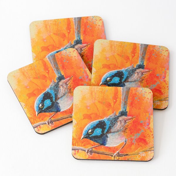 Item preview, Superb Blue Wren designed and sold by Ivan Smith.