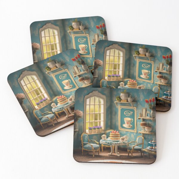 Item preview, A miniature tea room designed and sold by Ramona-Gliga.