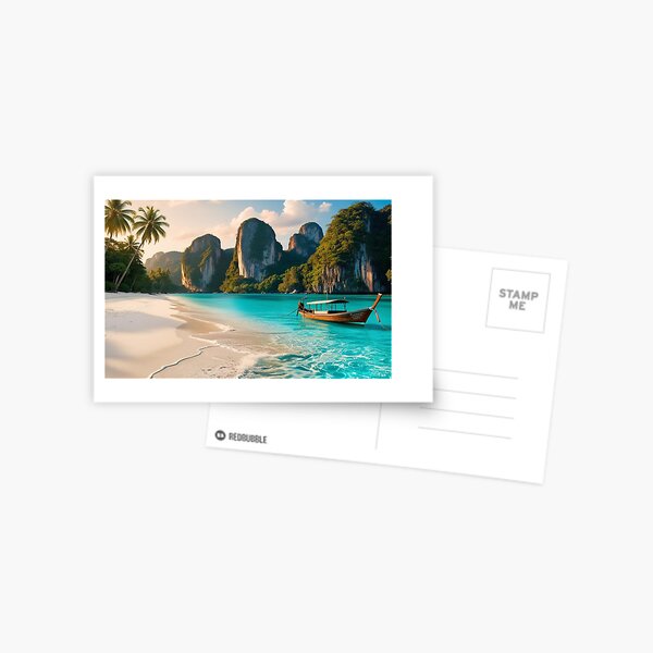 Item preview, Tropical Paradise in Thailand | Exotic Getaway designed and sold by StormArte.
