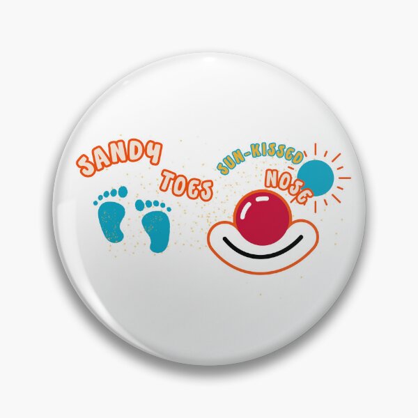 Item preview, Sandy Toes Sun-Kissed Nose - Beach Fun designed and sold by Dub2with-su-.