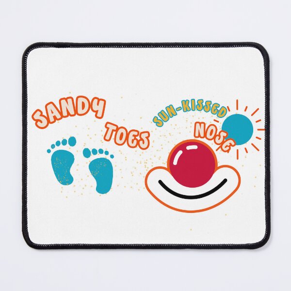 Item preview, Sandy Toes Sun-Kissed Nose - Beach Fun designed and sold by Dub2with-su-.