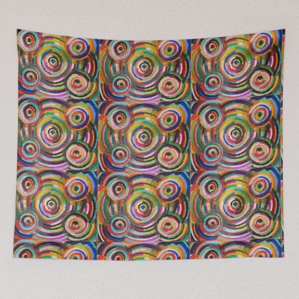 Item preview, Colorful Echoes of the Mind designed and sold by BABAGURUJI.