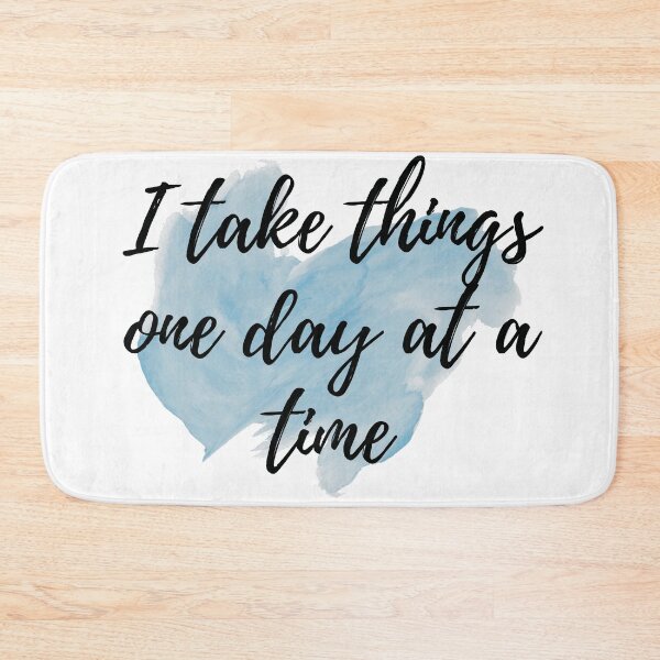 Item preview, I take things one day at a time - Positive Affirmations - For Anxiety [ 2025 - Collection ] designed and sold by elmsstudios.