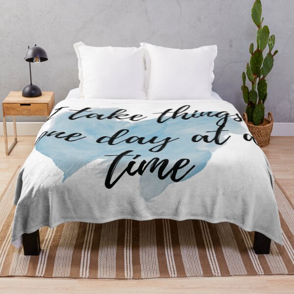 Item preview, I take things one day at a time - Positive Affirmations - For Anxiety [ 2025 - Collection ] designed and sold by elmsstudios.