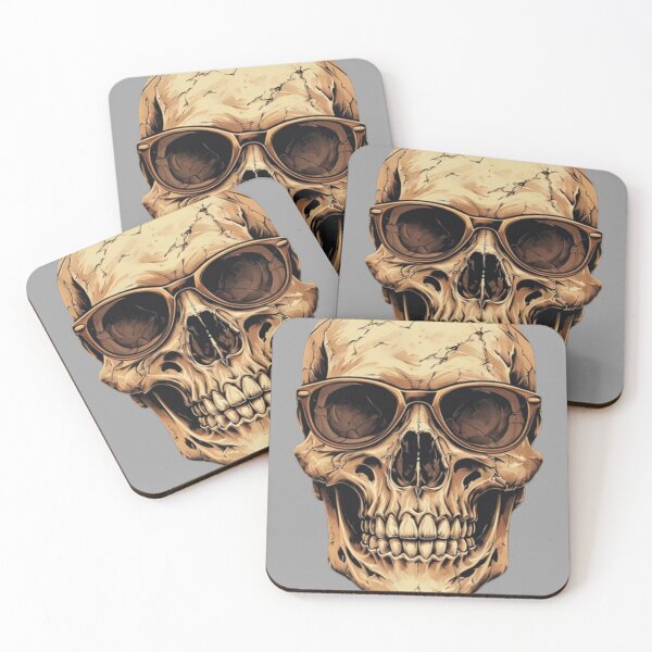 Item preview, Skull with Sunglasses designed and sold by MaciejCraft.
