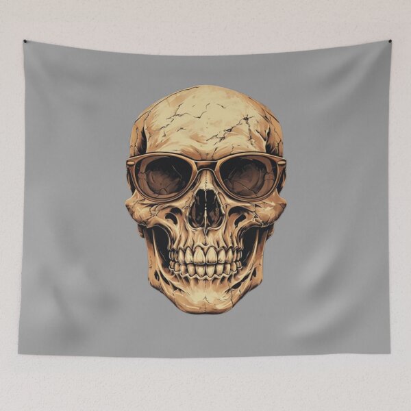Item preview, Skull with Sunglasses designed and sold by MaciejCraft.