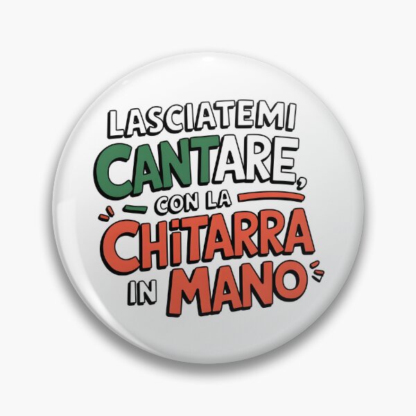 Item preview, Lasciatemi cantare, Con la chitarra in mano designed and sold by Coccoloso.