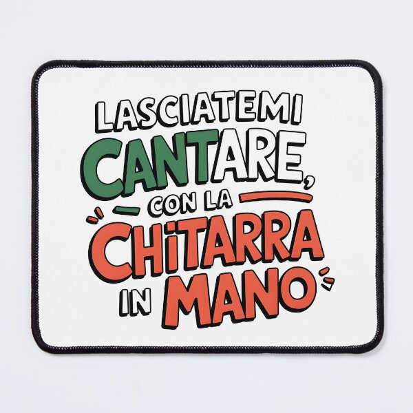 Item preview, Lasciatemi cantare, Con la chitarra in mano designed and sold by Coccoloso.