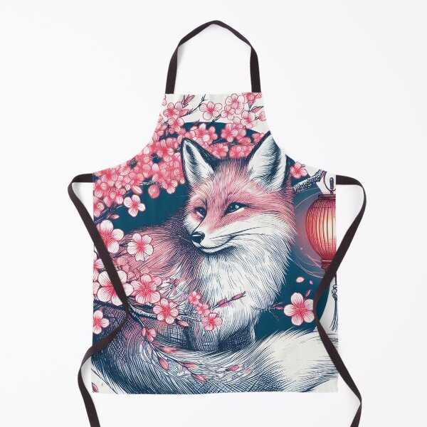 Item preview, Vibrant Fox Amid Sakura Splendor designed and sold by inkNext.
