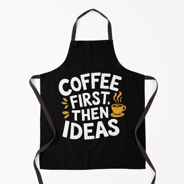 Item preview, Coffee First Then Ideas Creative Fuel Design Caffeine Fix  designed and sold by w1ckerman.