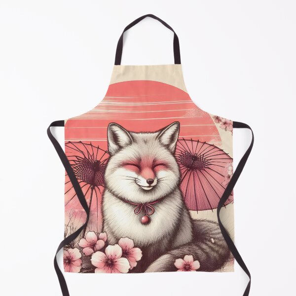 Item preview, Sakura Fox in Blooming Splendor designed and sold by inkNext.