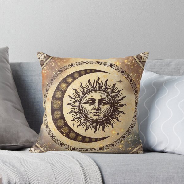 Aperçu de l'œuvre Soleil et lune célestes créée et vendue par Green Plantessa.