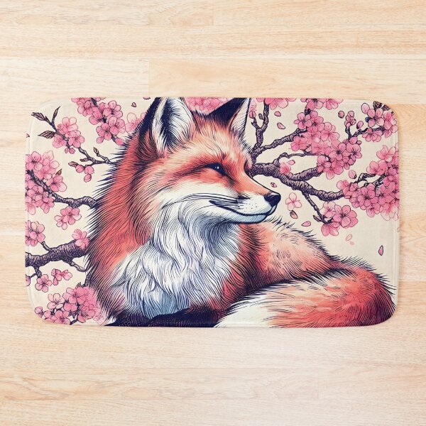 Item preview, Fox in Cherry Blossom Wonderland designed and sold by inkNext.